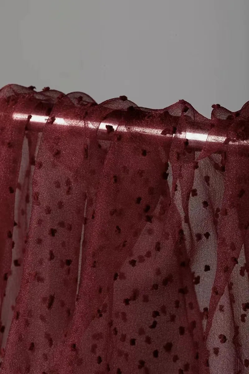 فستان زفاف من قماش الجاكار من الأورجانزا بنقاط الفقاعات، ملابس أطفال، تنورة منفوشة، ملابس أطفال، إكسسوارات يدوية، قماش مزهر