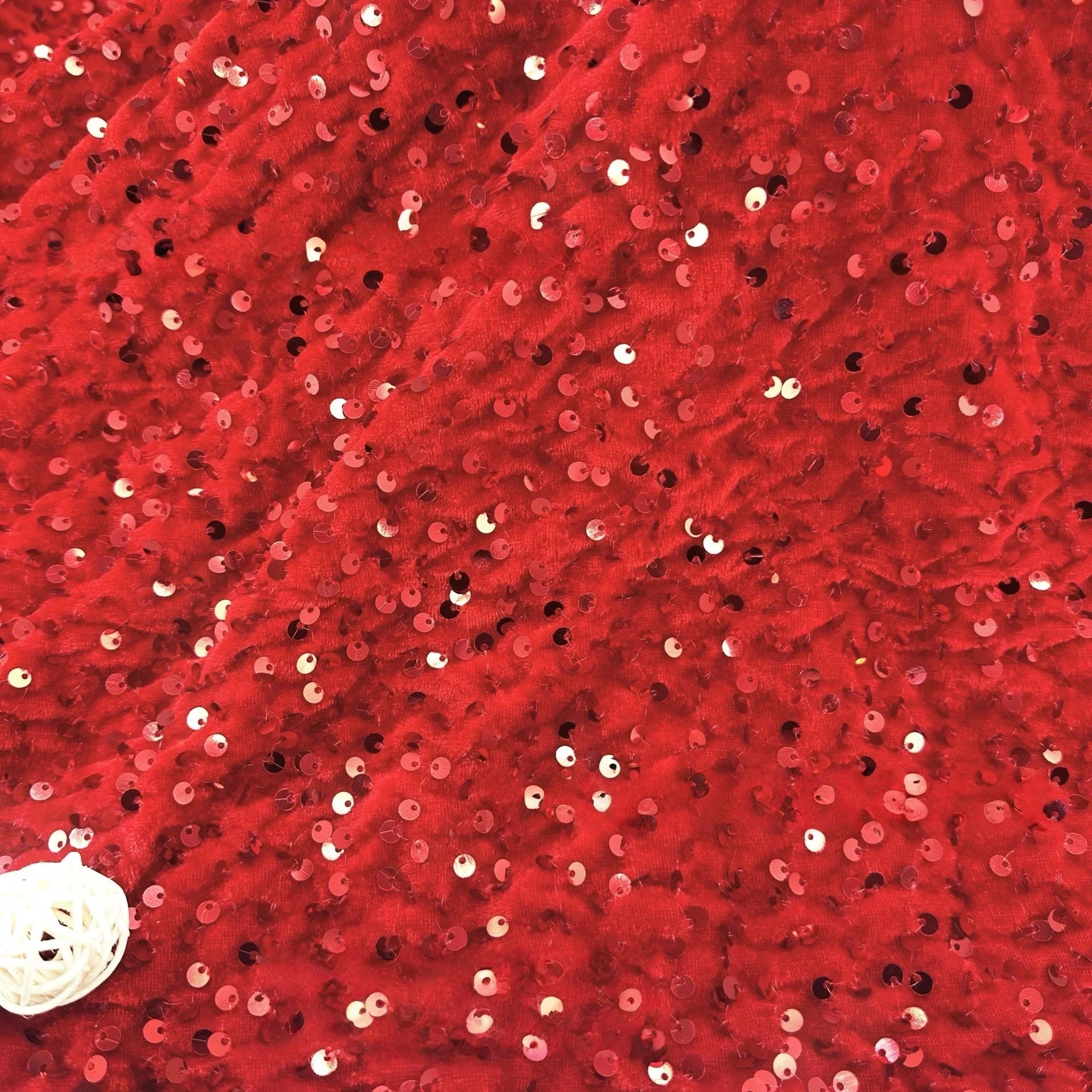 32-color Velvet Fabric 3mm Sequined Fabric Evening Dress Stage Costume Dress Fabrics For Sewing Tablecloth Headwear Accessories