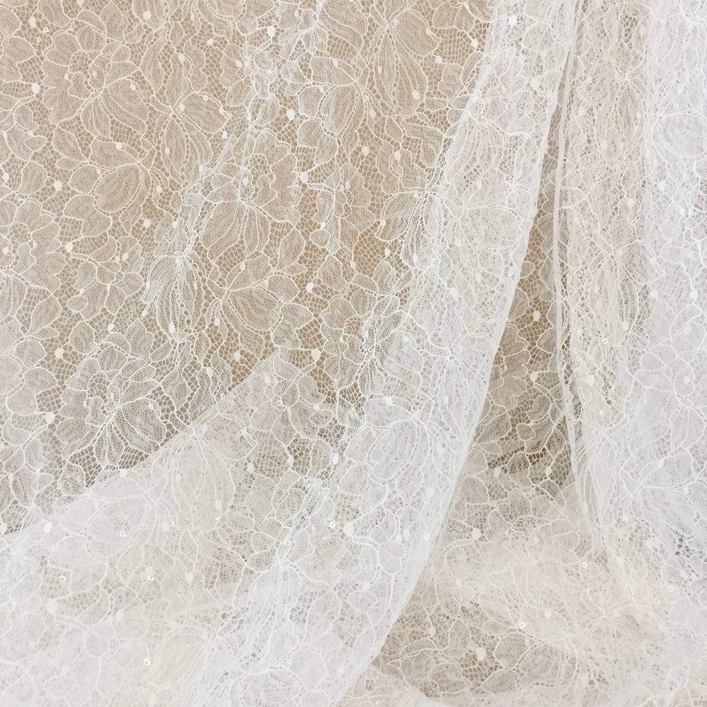 Tela de encaje de malla con base de lentejuelas para vestido de novia, fotografía de viajes, accesorios de encaje para el hogar