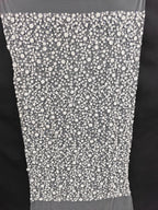 New three-dimensional flower nail bead fabric luxury embroidery flower fabric DIY handmade wedding dress children's clothing