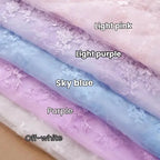 قماش دانتيل مطرز يدويًا - زينة فستان الزفاف 130 سم