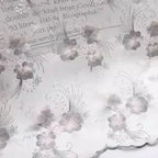 قماش تطريز زهور ثلاثي الأبعاد من الدانتيل الشبكي، فستان زفاف، هانفو، شيونغسام، حقيبة، قماش ملابس