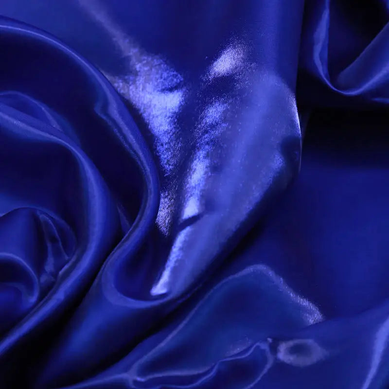 قماش ساتان سائل لامع - شارموز عاكس للملابس المسائية