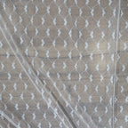 قماش دانتيل شبكي عالي الجودة مصمم بأسلوب راقي مناسب لخياطة فساتين حفلات الزفاف بطباعة عصرية