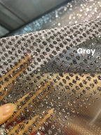 نقاط بولكا لامعة، ختم ذهبي ساخن، قماش شبكي لامع، فستان رسمي، بدلة أداء، ديكور خلفية، قماش