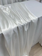 Soft Lustrous Satin Fabric - Wedding Dress Bridesmaid Material
