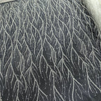 Nueva tela de encaje, ramas de árbol, bordado de cuentas, vestido de novia, vestido qipao, tela de lentejuelas, cortinas de encaje para puerta