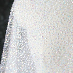 Colorful Shimmer Lace Fabric - Vibrant for Bridal & Decorative Accents - fabric photo 2
