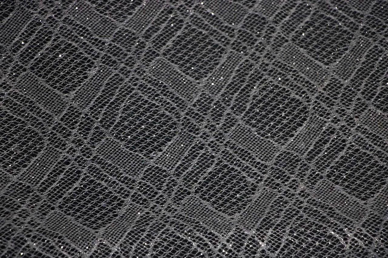 Stripe design mesh sewing high-end fashion wedding dress shiny sequin evening dress fabric