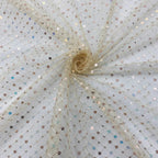 Mesh Lace Checkered Sequin Embroidery Fabric Sewing Wedding Dresses Formal Dresses Stage Costumes Background Diy Fabrics