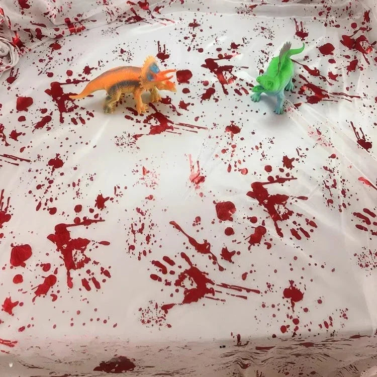 شبكة شفافة مطبوعة على شكل شبكة عنكبوتية لتزيين ملابس الأطفال في الهالوين