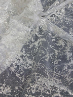 Polvo plateado en aerosol, polvo brillante fino, polvo brillante, encaje plateado, malla, costura, vestido formal, vestido de novia, falda infantil, cargando