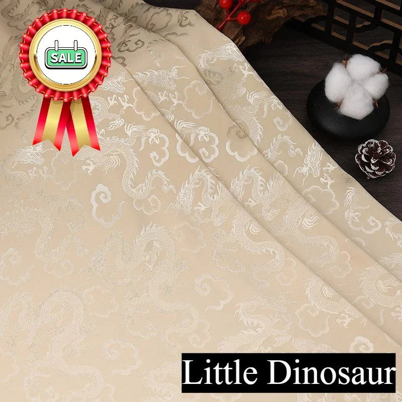 قماش ساتان حريري من الجاكار الرائع مثالي لفساتين الزفاف وفساتين السهرة ومشاريع الحرف اليدوية الأنيقة والخالدة