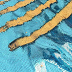 Reversible Folded Sequin Fabric - 5mm for Evening Gowns & Stage Décor - fabric photo 1