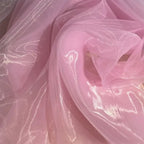High-density Yarn Organza Fabric 5050 Matte Brocade Polyester Glass Yarn Dress Wedding Dress Women's Fabric Home Handmade