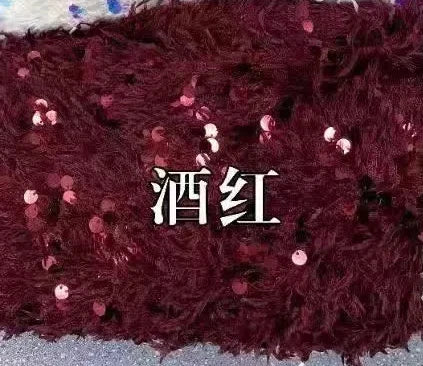 Tela de lentejuelas con base de plumas, tela con flecos de cuentas, tela de bordado de cuentas de felpa tridimensional