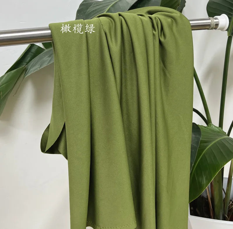 قماش حرير الحليب المرن الفاخر - مادة بطانة فستان الزفاف بعرض 150 سم