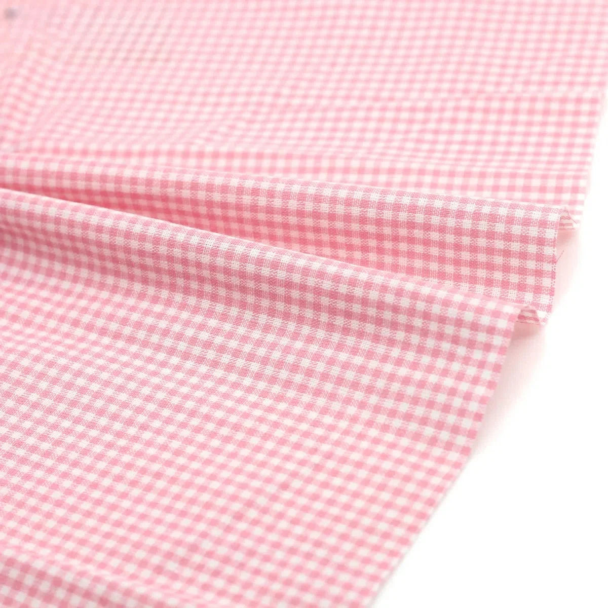 Multi-color 2mm small grid cotton fabric sewing doll clothing dress home textile tablecloth Head accessories fabric