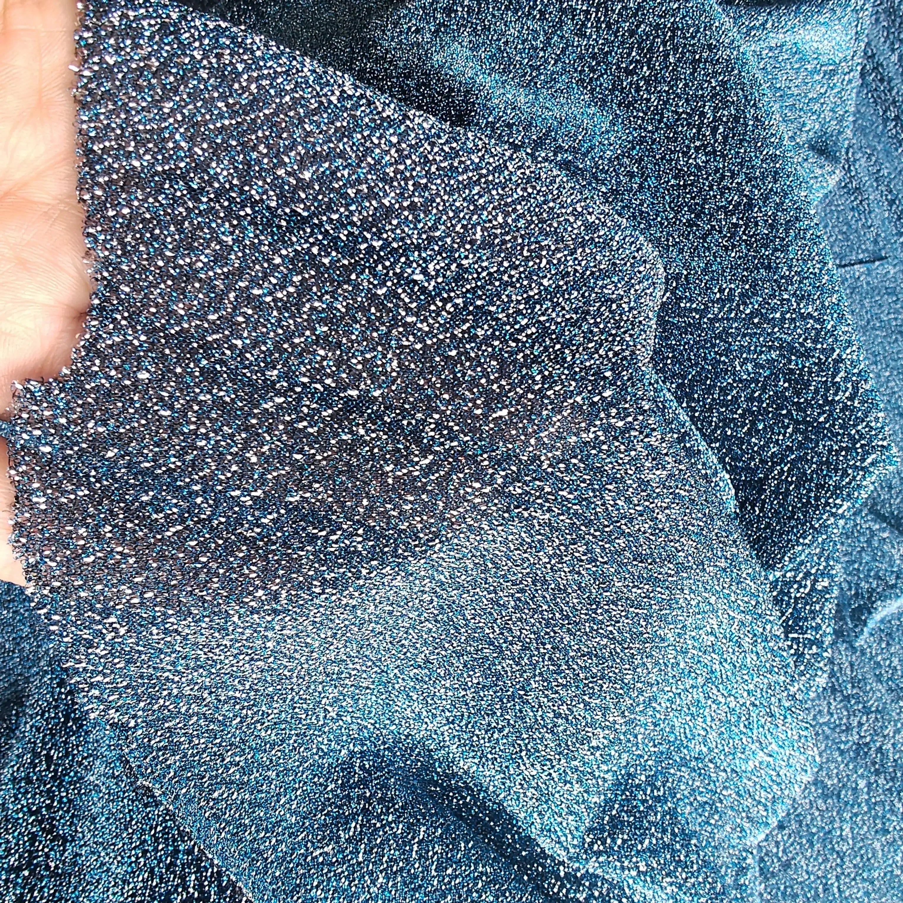 Gold And Silver Silk Fabric, Elastic And Soft, Colorful Mesh, DIY Handicraft Background, Stage Clothing, Wedding Decoration