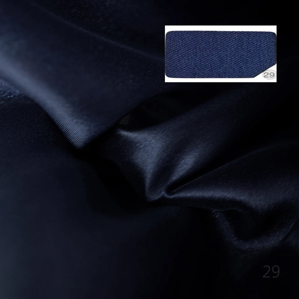 Tela de satén de sarga Mikado gris crujiente cosida para vestido de novia, vestido de fiesta, vestido de dama de honor, tela DIY hecha a mano