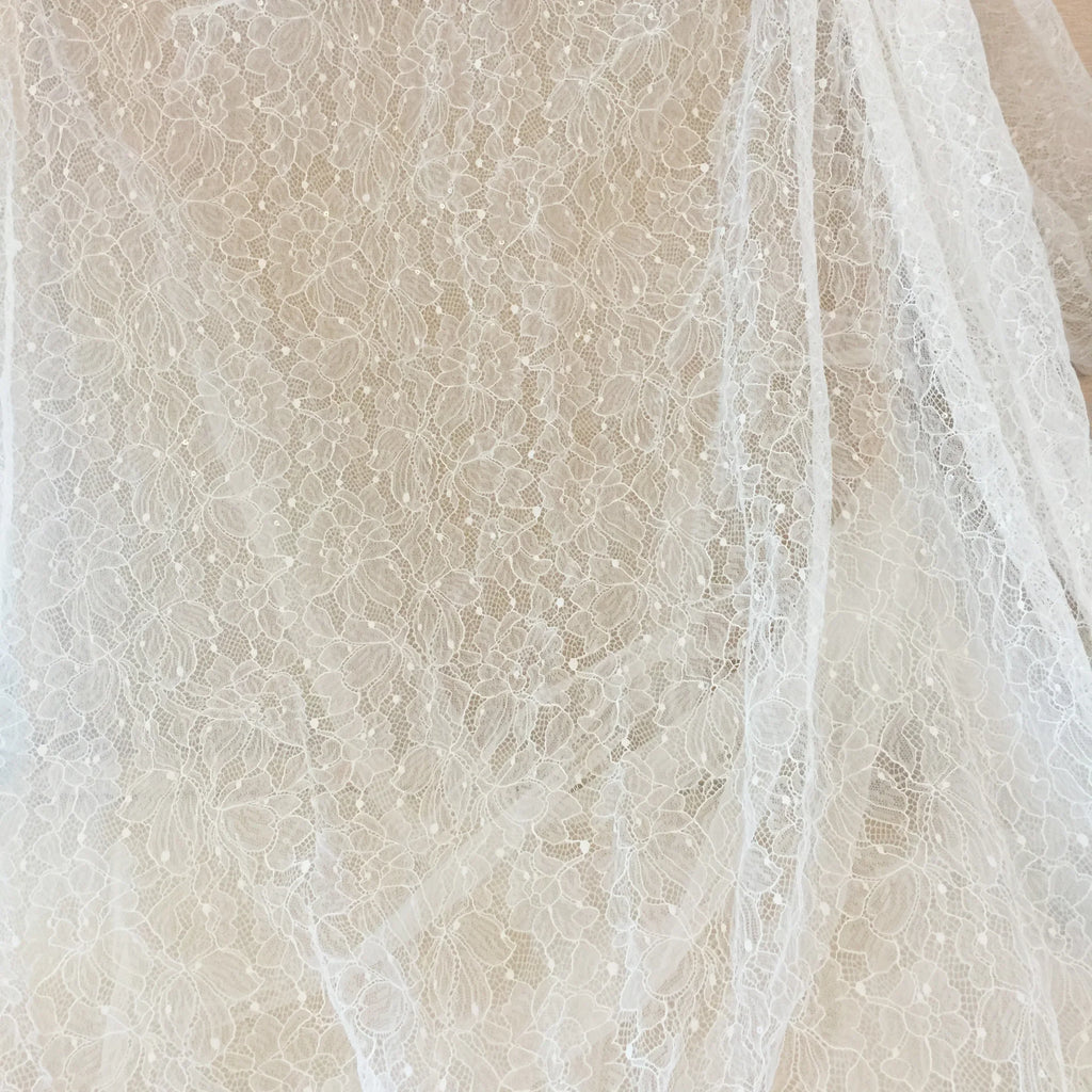 Tela de encaje de malla con base de lentejuelas para vestido de novia, fotografía de viajes, accesorios de encaje para el hogar