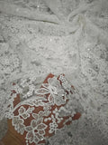 Embroidered Sequin Water-Soluble Lace - Elegant for Wedding Dress & DIY