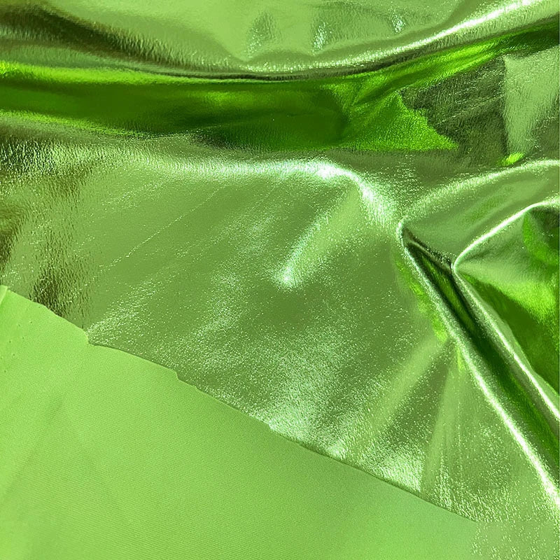 Stunning Gold Liquid Metallic Spandex Lame Fabric for Dance Wear Costumes Dress Backgrounds and Fashion Designer Material