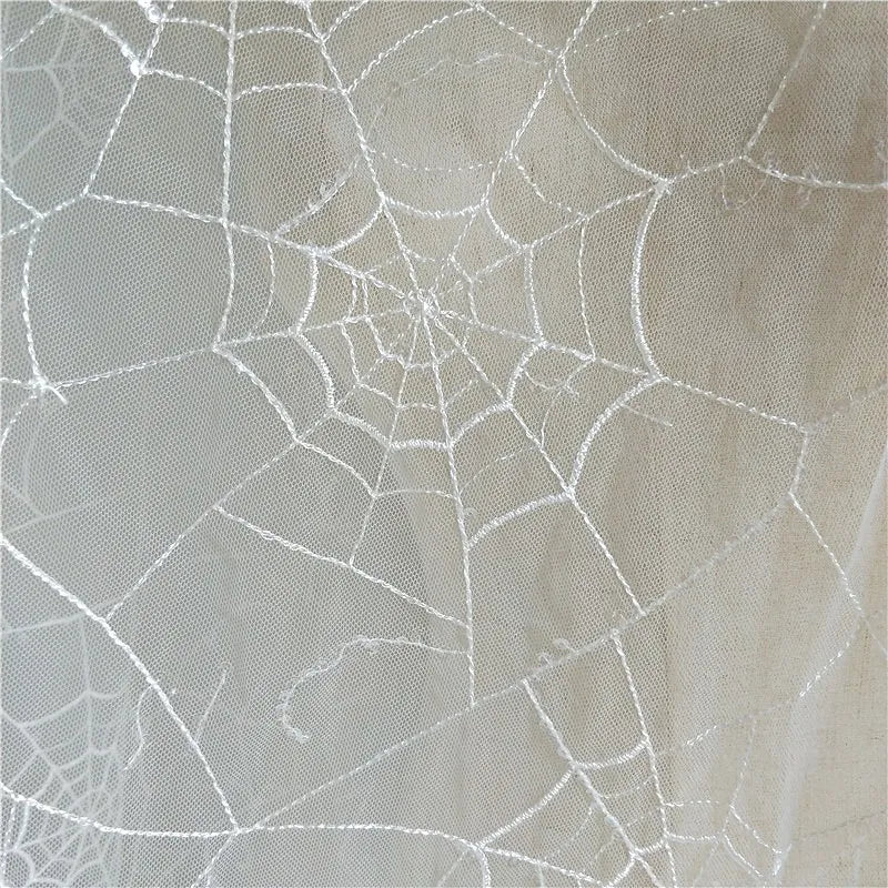 Creative Spider Web Sequin Lace - Wedding & Stage Performance Fabric