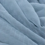 قماش التول الشفاف الرقيق ذو الفقاعات، مخطط عموديًا، أورجانزا، مادة ناعمة وخفيفة الوزن، تنورة، خياطة، ملابس حرفية إبداعية