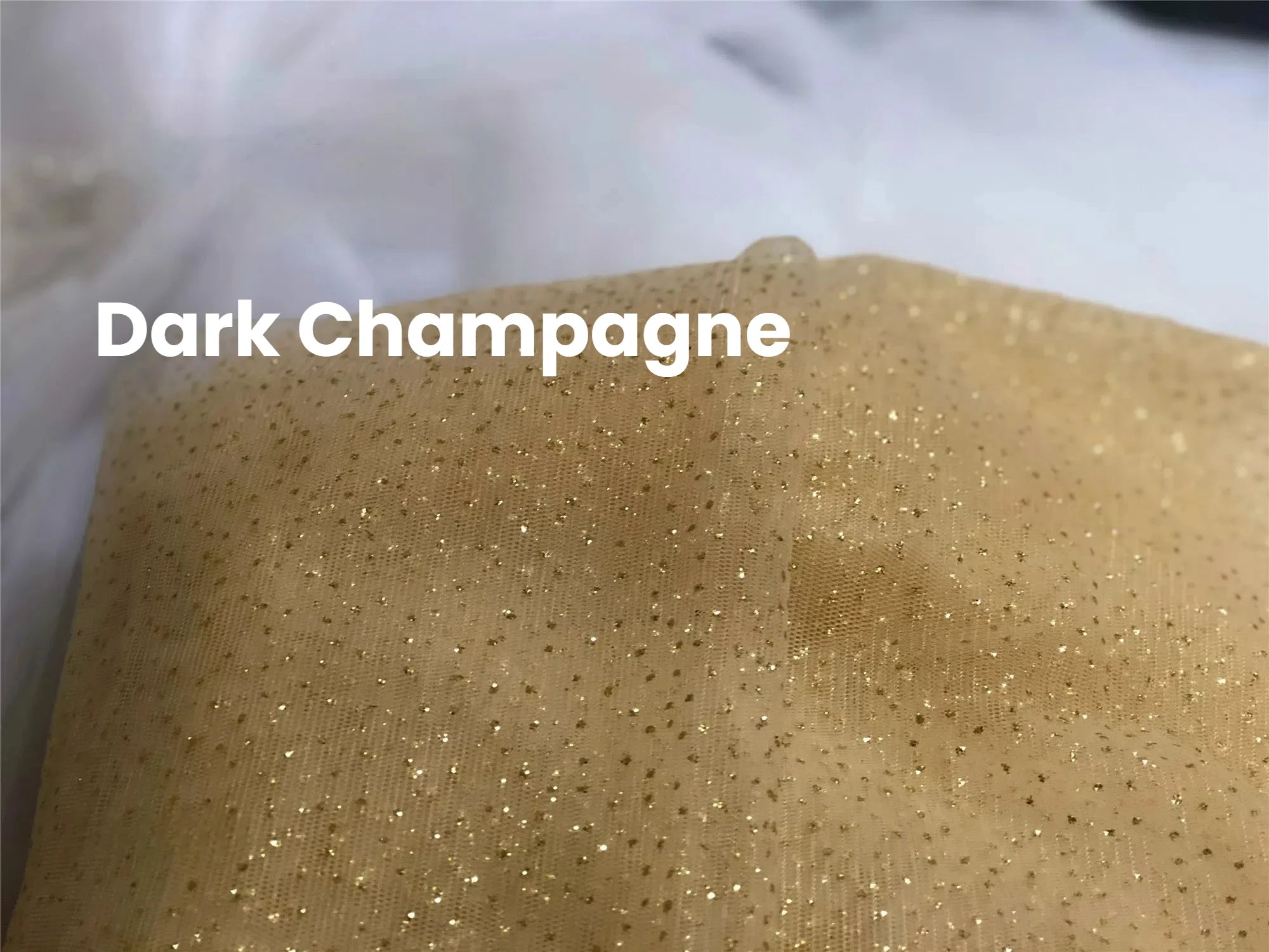 High-quality Blue Black Purple Champagne Colored Headdress, Hot Stamping Gold Spray Shiny Film Wedding Dress Soft Tulle Fabric