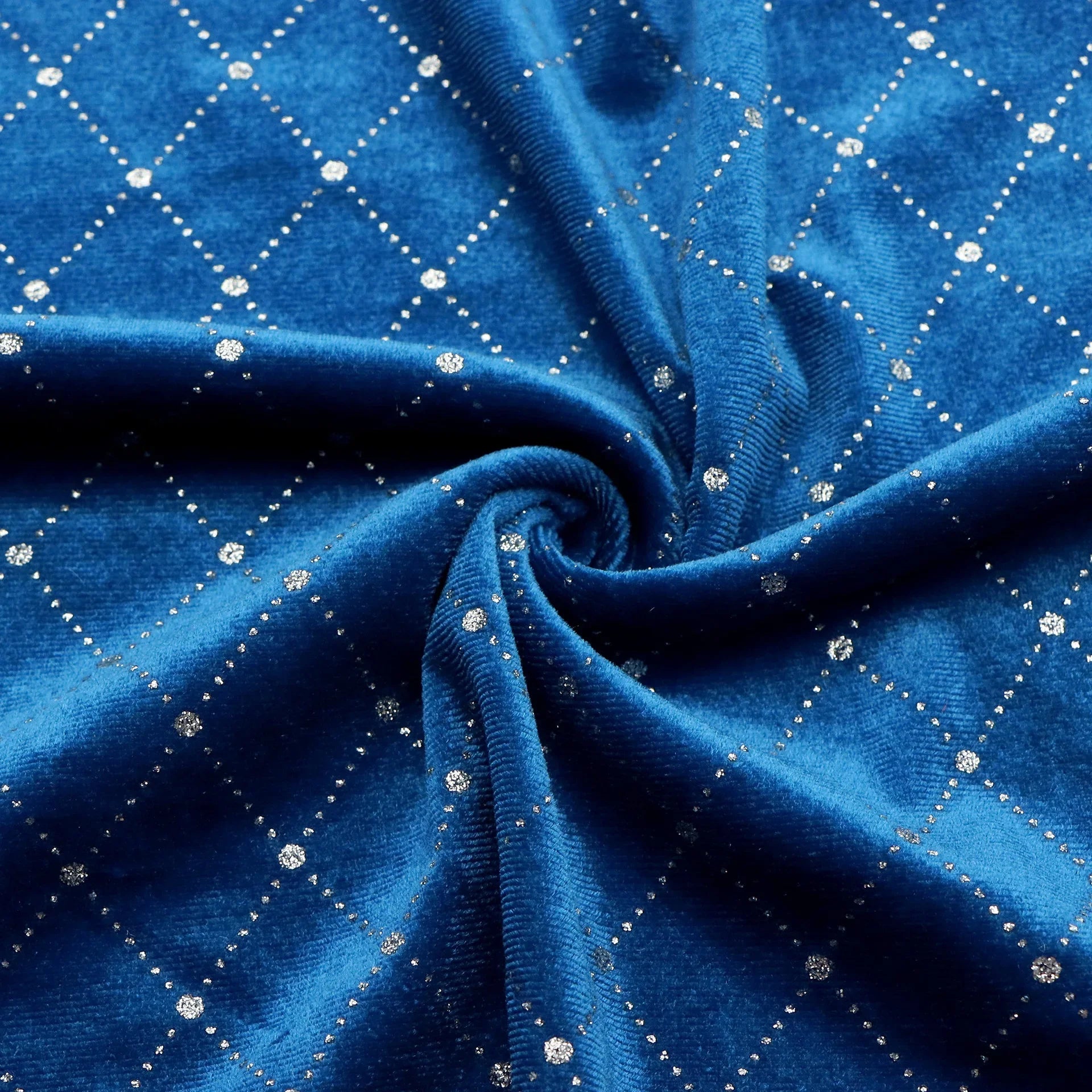 Elastic velvet striped gold velvet hot silver fabric sewn cheongsam dress fabric DIY handmade pillow cover home fabric