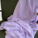 Tela de gasa para vestidos, vestidos, faldas, camisas, ropa, decoraciones y proyectos de costura DIY, rosa y morado