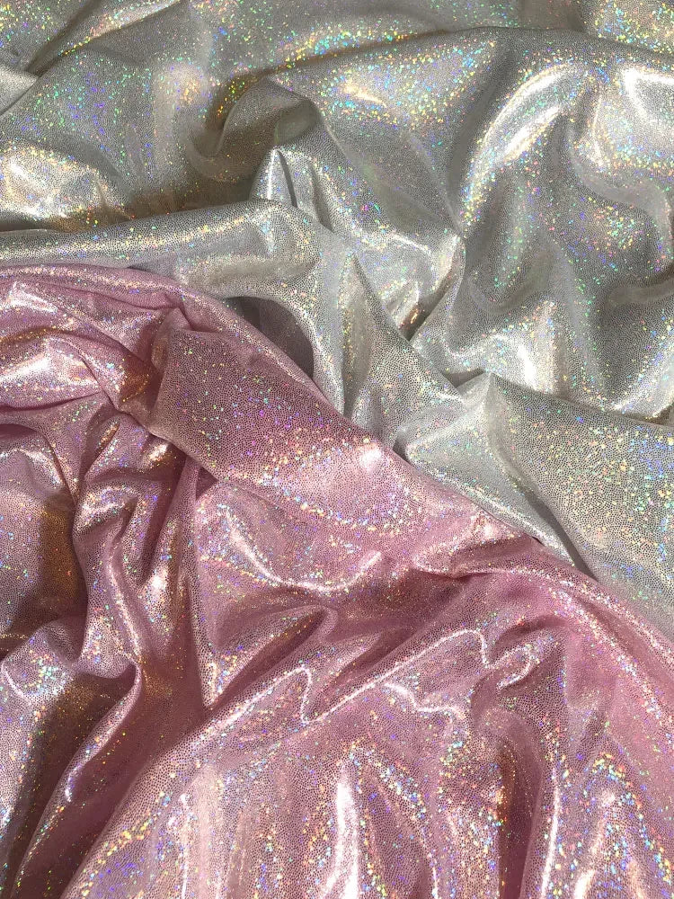 Starry Sky Sparkling Fabric - Sheer Mesh Stage Wedding Material 150cm