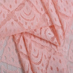 Factory Direct Sales 2025 Spring And Summer New Lace Bra Women's Dress Wedding Dress Nylon Elastic Geometric Lace Fabric