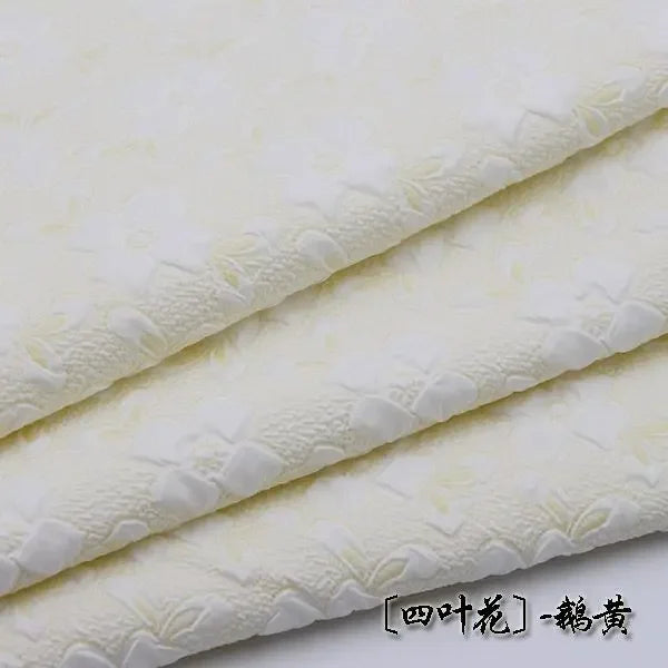 نسيج فقاعي منقوش بنقشة ماكارون، خفيف الوزن، قطن ثلاثي الأبعاد، مادة سترة مبطنة، نمط عطر صغير، نسيج معطف منتفخ