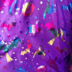 Transparent Mesh Hot Stamping Spider Web Halloween Fabric Sewing Children's Clothing DIY Atmosphere Scene Decoration