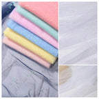 Mesh Fabric With Fish-scale Pattern And Color Net Fabric Used For DIY Children's Princess Dress Headwear For Holidays Activities