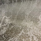 ختم ساخن، رش فضي، مسحوق لامع، خريطة شبكية شفافة، نمط بقع غير منتظم، قماش فستان زفاف شبكي