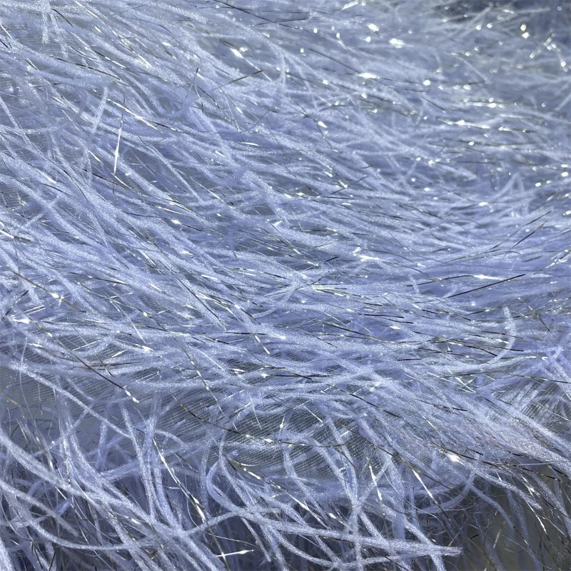 Lurex Feather Fringe Yarn - Sparkly for Performance Gowns & DIY