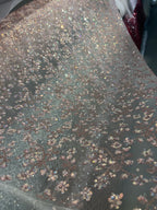 Iridescent Rainbow Sequin Mesh - Laser for Wedding Backdrops & Stage Wear