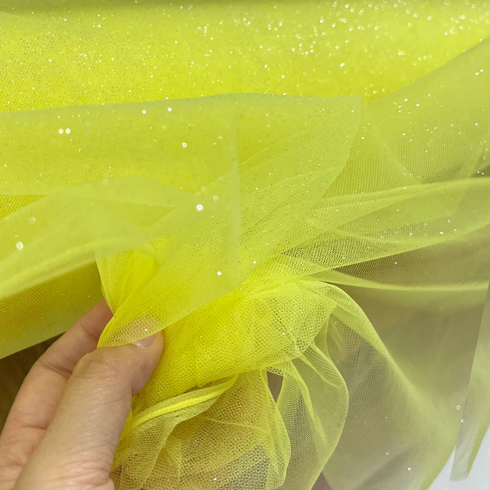 Blue Red Sequin Tulle - Sparkling for Wedding Veils & Children's Dresses