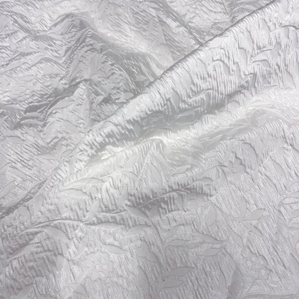 3D Relief Jacquard Fabric - Lustrous for Bridal & Formal Gowns
