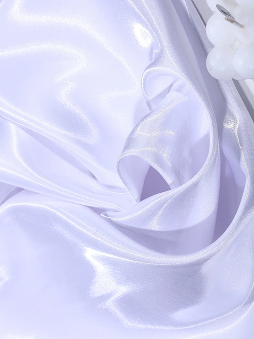 قماش ساتان مائي سائل، حرير كريستالي سميك، ساتان طبيعي عاكس، فستان زفاف، خلفية زخرفية، ملابس مصممة 