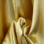 Metallic Shiny Satin Crepe Fabric - Formal Dress Stage Material 150cm - fabric photo 1