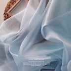 Tela de organza de cristal - Malla rígida y transparente para vestido de novia, 145 cm